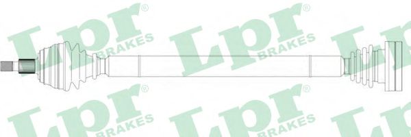LPR DS43008 Приводной вал передний мост справа для VOLKSWAGEN (Фольксваген) LPR DS43008 Приводной вал передний мост справа для VOLKSWAGEN (Фольксваген)