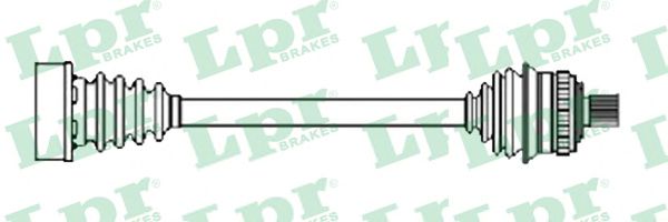 LPR DS52200 Приводной вал передний мост справа для SKODA OCTAVIA (Шкода Октавия)