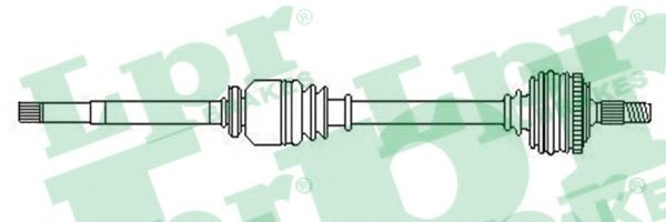 LPR DS52288 Приводной вал<br >передний мост справа 