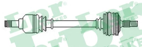 LPR DS52450 Приводной вал передний мост слева для RENAULT KANGOO BE BOP (Рено Кангу боп) LPR DS52450 Приводной вал передний мост слева для RENAULT KANGOO BE BOP (Рено Кангу боп)