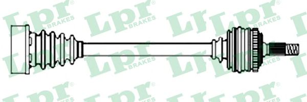 LPR DS52546 Приводной вал механическая коробка передач для BMW (Бмв) LPR DS52546 Приводной вал механическая коробка передач для BMW (Бмв)