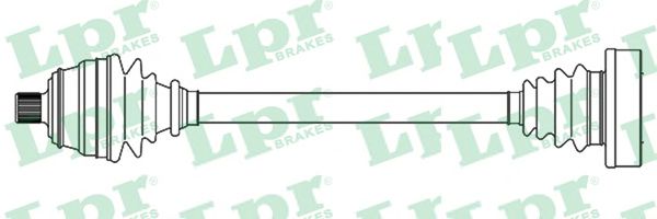 LPR DS52632 Приводной вал ручная коробка передач 5-ступенчатая для VOLKSWAGEN T5 CARAVELLE (Фольксваген Т5 каравелла) LPR DS52632 Приводной вал ручная коробка передач 5-ступенчатая для VOLKSWAGEN T5 CARAVELLE (Фольксваген Т5 каравелла)