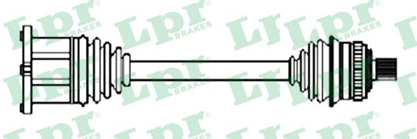 LPR DS52637 Приводной вал полностью автоматическая коробка передач для VOLKSWAGEN RABBIT V (Фольксваген Раббит v) LPR DS52637 Приводной вал полностью автоматическая коробка передач для VOLKSWAGEN RABBIT V (Фольксваген Раббит v)