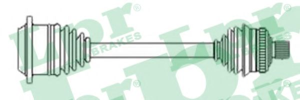 LPR DS52638 Приводной вал передний мост для AUDI A5 (Ауди А5) LPR DS52638 Приводной вал передний мост для AUDI A5 (Ауди А5)