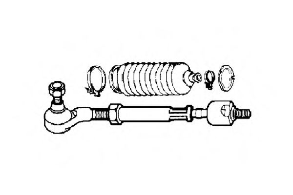 OCAP 0584101-K Поперечная рулевая тяга для PEUGEOT 305 II (Пежо 305 2) OCAP 0584101-K Поперечная рулевая тяга для PEUGEOT 305 II (Пежо 305 2)