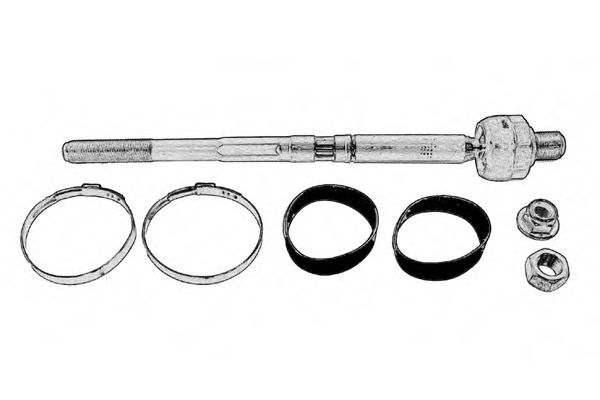 OCAP 0603803-K Осевой шарнир, рулевая тяга 