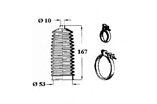 OCAP 0901163 Комплект пылника, рулевое управление для FIAT BARCHETTA (Фиат Барчэтта) OCAP 0901163 Комплект пылника, рулевое управление для FIAT BARCHETTA (Фиат Барчэтта)