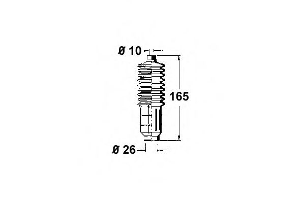 OCAP 1211059 Пыльник, рулевое управление для FIAT DUNA (Фиат Дуна) OCAP 1211059 Пыльник, рулевое управление для FIAT DUNA (Фиат Дуна)