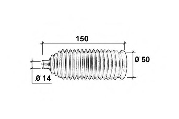 OCAP 1211401 Пыльник, рулевое управление для CITROËN C3 I (CитроËн С3 1) OCAP 1211401 Пыльник, рулевое управление для CITROËN C3 I (CитроËн С3 1)