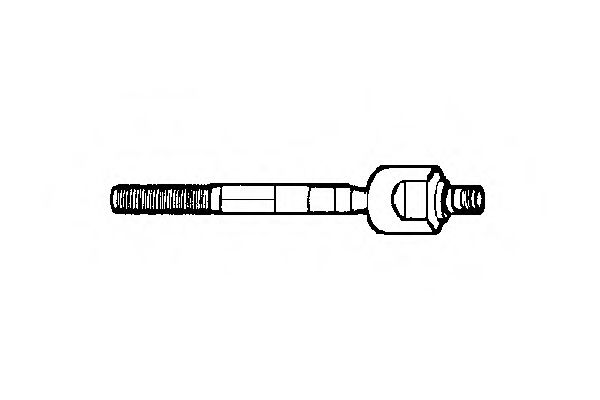 OCAP 0602978 Осевой шарнир, рулевая тяга 