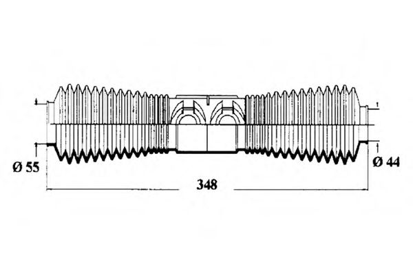 OCAP 1211252 Пыльник, рулевое управление для OPEL ASTRA F (Опель Астра ф) OCAP 1211252 Пыльник, рулевое управление для OPEL ASTRA F (Опель Астра ф)