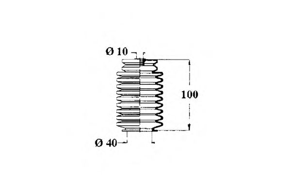 OCAP 1211267 Пыльник, рулевое управление для RENAULT TRAFIC (Рено Трафик) OCAP 1211267 Пыльник, рулевое управление для RENAULT TRAFIC (Рено Трафик)