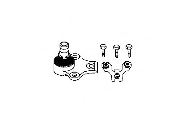 OCAP 0400875-K Несущий направляющий шарнир для VOLKSWAGEN JETTA II (Фольксваген Жэтта 2) OCAP 0400875-K Несущий направляющий шарнир для VOLKSWAGEN JETTA II (Фольксваген Жэтта 2)