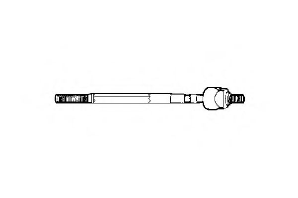 OCAP 0602560 Осевой шарнир, рулевая тяга 