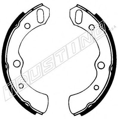 TRUSTING 026.330 Тормозные колодоки для DAIHATSU DOMINO II (Дайхатсу Домино 2) TRUSTING 026.330 Тормозные колодоки для DAIHATSU DOMINO II (Дайхатсу Домино 2)