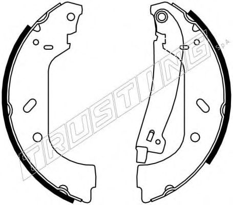 TRUSTING 034.098Y Тормозные колодоки для LANCIA ZETA (Лансиа/лянча Зэта) TRUSTING 034.098Y Тормозные колодоки для LANCIA ZETA (Лансиа/лянча Зэта)