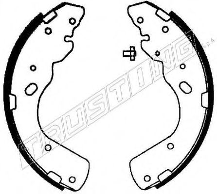 TRUSTING 040.156 Тормозные колодоки для MAZDA PROCEED (Мазда Просид) TRUSTING 040.156 Тормозные колодоки для MAZDA PROCEED (Мазда Просид)