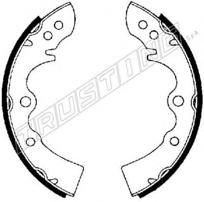 TRUSTING 049.105 Тормозные колодоки 