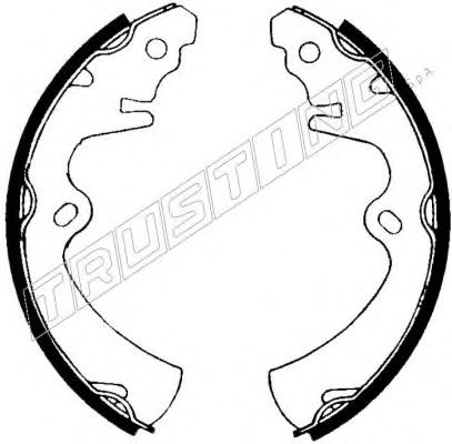 TRUSTING 049.110 Тормозные колодоки 