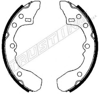 TRUSTING 049.128 Тормозные колодоки для MAZDA 323 III (Мазда 323 3) TRUSTING 049.128 Тормозные колодоки для MAZDA 323 III (Мазда 323 3)