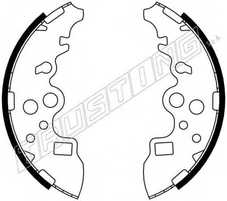 TRUSTING 049.157 Тормозные колодоки для MAZDA E-SERIE (Мазда Э-сэриэ) TRUSTING 049.157 Тормозные колодоки для MAZDA E-SERIE (Мазда Э-сэриэ)