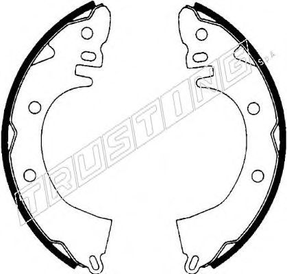 TRUSTING 064.142 Тормозные колодоки для MITSUBISHI LANCER (Митсубиши/митсубиси Ланcэр) TRUSTING 064.142 Тормозные колодоки для MITSUBISHI LANCER (Митсубиши/митсубиси Ланcэр)