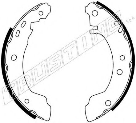 TRUSTING 067.184 Тормозные колодоки для NISSAN PRIMERA (Ниссан Примера) TRUSTING 067.184 Тормозные колодоки для NISSAN PRIMERA (Ниссан Примера)