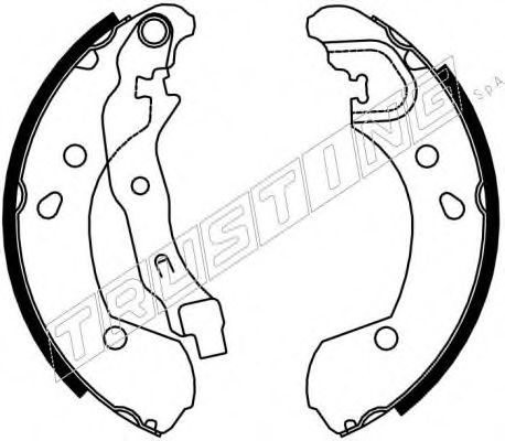 TRUSTING 067.192 Тормозные колодоки 