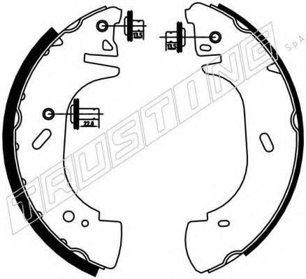 TRUSTING 073.171 Тормозные колодоки для NISSAN INTERSTAR (Ниссан Интэрстар) TRUSTING 073.171 Тормозные колодоки для NISSAN INTERSTAR (Ниссан Интэрстар)