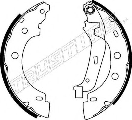 TRUSTING 088.230 Тормозные колодоки 