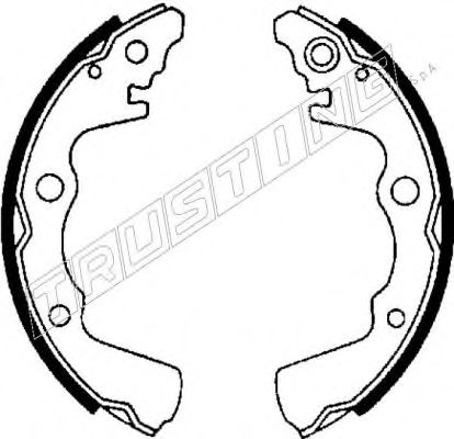 TRUSTING 110.325 Тормозные колодоки для SUBARU (Субару) TRUSTING 110.325 Тормозные колодоки для SUBARU (Субару)