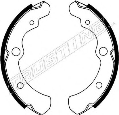 TRUSTING 110.328 Тормозные колодоки для SUBARU (Субару) TRUSTING 110.328 Тормозные колодоки для SUBARU (Субару)