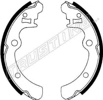 TRUSTING 110.329 Тормозные колодоки для SUBARU (Субару) TRUSTING 110.329 Тормозные колодоки для SUBARU (Субару)