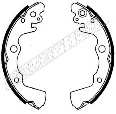 TRUSTING 110.331 Тормозные колодоки для SUBARU (Субару) TRUSTING 110.331 Тормозные колодоки для SUBARU (Субару)