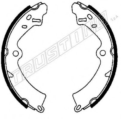 TRUSTING 111.228 Тормозные колодоки 