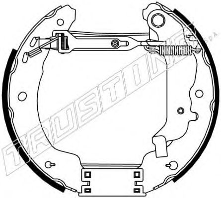 TRUSTING 6284 Тормозные колодоки для NISSAN PRIMERA (Ниссан Примера) TRUSTING 6284 Тормозные колодоки для NISSAN PRIMERA (Ниссан Примера)