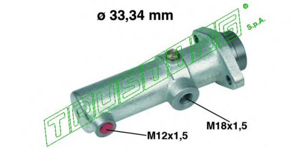 TRUSTING PF140 Главный тормозной цилиндр для IVECO EURO (Ивеко Эуро) TRUSTING PF140 Главный тормозной цилиндр для IVECO EURO (Ивеко Эуро)