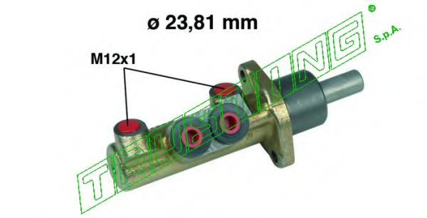 TRUSTING PF253 Главный тормозной цилиндр для VOLKSWAGEN (Фольксваген) TRUSTING PF253 Главный тормозной цилиндр для VOLKSWAGEN (Фольксваген)