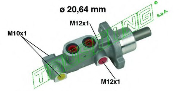 TRUSTING PF273 Главный тормозной цилиндр для PEUGEOT 206 (Пежо 206) TRUSTING PF273 Главный тормозной цилиндр для PEUGEOT 206 (Пежо 206)