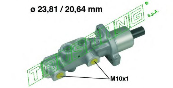 TRUSTING PF595 Главный тормозной цилиндр для VOLVO (Вольво) TRUSTING PF595 Главный тормозной цилиндр для VOLVO (Вольво)
