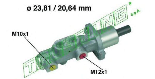 TRUSTING PF596 Главный тормозной цилиндр для VOLVO (Вольво) TRUSTING PF596 Главный тормозной цилиндр для VOLVO (Вольво)