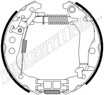 TRUSTING 6451 Тормозные колодоки для TOYOTA PRIUS (Тойота/тоета Приус) TRUSTING 6451 Тормозные колодоки для TOYOTA PRIUS (Тойота/тоета Приус)