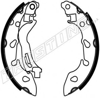 TRUSTING 034.125 Тормозные колодоки для FIAT 500 (Фиат 500) TRUSTING 034.125 Тормозные колодоки для FIAT 500 (Фиат 500)