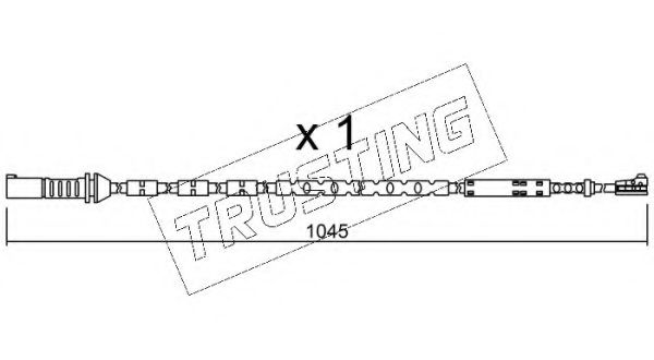 TRUSTING SU.279 Сигнализатор, износ тормозных колодок для BMW (Бмв) TRUSTING SU.279 Сигнализатор, износ тормозных колодок для BMW (Бмв)