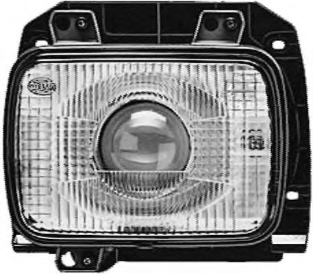 HELLA 1BL 005 740-091 Вставка фары, основная фара; Вставка фары, основная фара для MAN LION S COMFORT (Ман Лион с cомфорт) HELLA 1BL 005 740-091 Вставка фары, основная фара; Вставка фары, основная фара для MAN LION S COMFORT (Ман Лион с cомфорт)