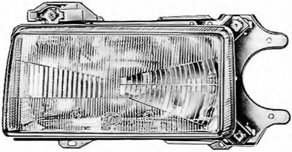 HELLA 1AG 004 580-151 Основная фара для AUDI 80 (Ауди 80) HELLA 1AG 004 580-151 Основная фара для AUDI 80 (Ауди 80)