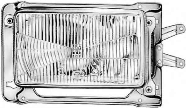 HELLA 1AF 003 730-151 Основная фара для VOLKSWAGEN CORSAR (Фольксваген Cорсар) HELLA 1AF 003 730-151 Основная фара для VOLKSWAGEN CORSAR (Фольксваген Cорсар)