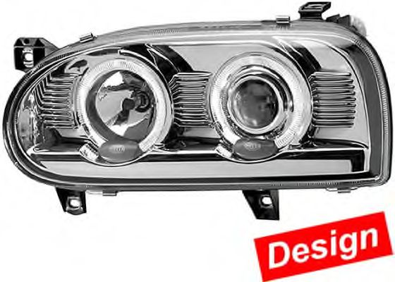 HELLA 1AL 009 213-011 Основная фара для VOLKSWAGEN GOLF III (Фольксваген Гольф 3) HELLA 1AL 009 213-011 Основная фара для VOLKSWAGEN GOLF III (Фольксваген Гольф 3)