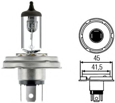 HELLA 8GD 002 088-141 Лампа накаливания для VOLKSWAGEN CADDY I (Фольксваген Cаддъ и) HELLA 8GD 002 088-141 Лампа накаливания для VOLKSWAGEN CADDY I (Фольксваген Cаддъ и)