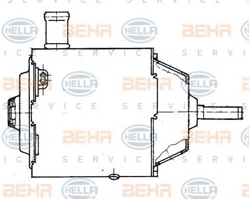 HELLA 8EW 009 157-281 Электродвигатель, вентиляция салона для MERCEDESBENZ (Мерседес бенц) HELLA 8EW 009 157-281 Электродвигатель, вентиляция салона для MERCEDESBENZ (Мерседес бенц)